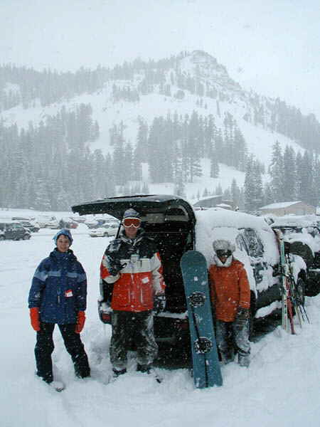 LaKe Tahoe Accommodation guest ready for an alpine adventure